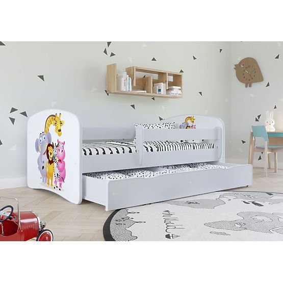 Kinderbett mit Rausfallschutz Ourbaby - ZOO III