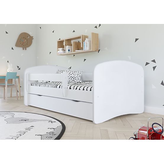 Kinderbett mit Rausfallschutz Ourbaby - weiß