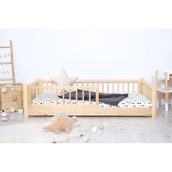 Niedriges Kinderbett Montessori Ourbaby - natur