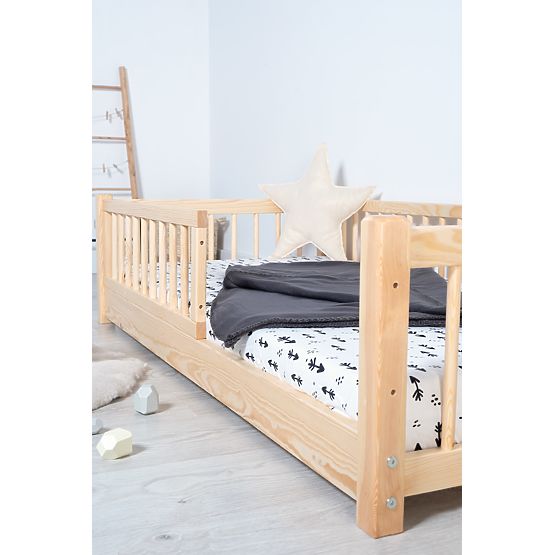 Niedriges Kinderbett Montessori Ourbaby - natur