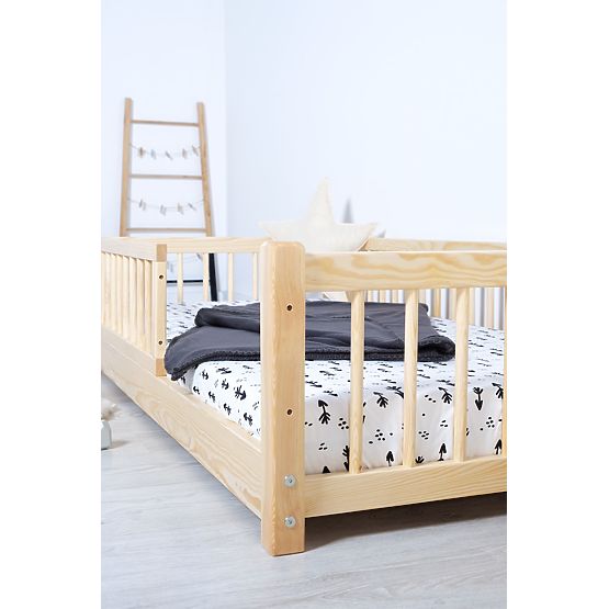 Niedriges Kinderbett Montessori Ourbaby - natur