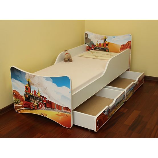Kinderbett Zug