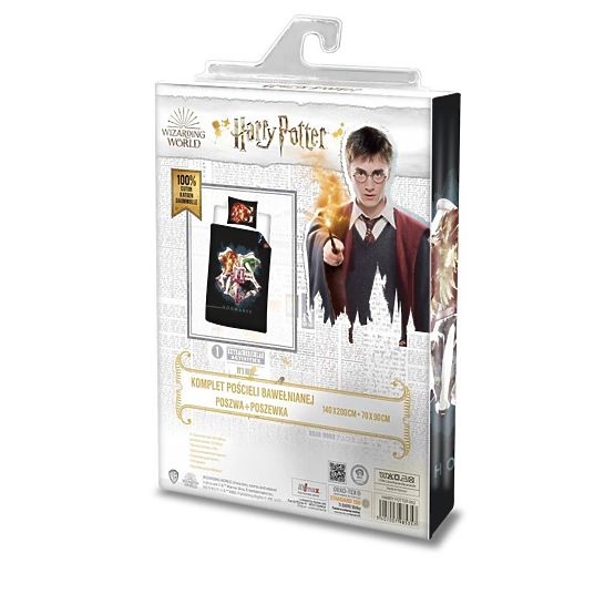 Kinderbettwäsche 140x200 cm + 70x90 Harry Potter