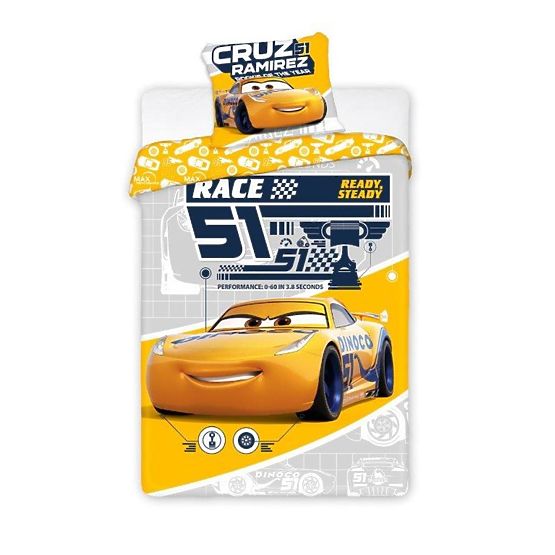 Kinderbettwäsche Autos 3 - Cruz Ramirez Nr. 51