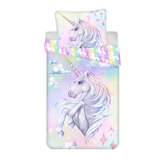 Kinderbettwäsche Einhorn 