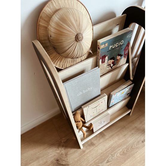 Kinderbibliothek SLIM S - schwarz
