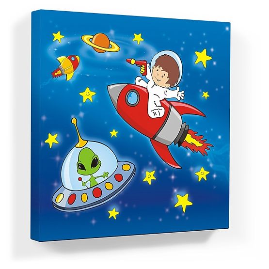 Kinderbild Nr.41 - Weltall