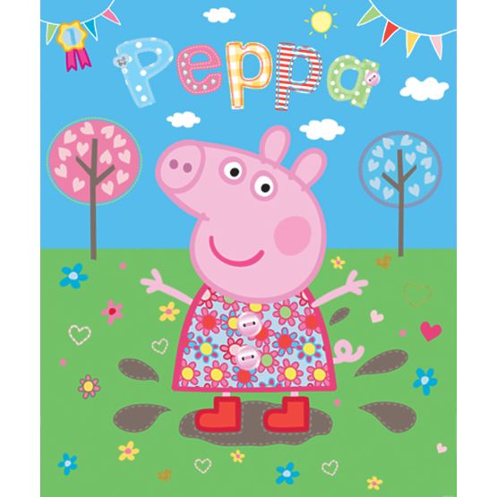 Kinderfototapete Peppa Wutz - 8teilig