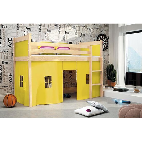 Kinderhochbett Rocky - kiefer