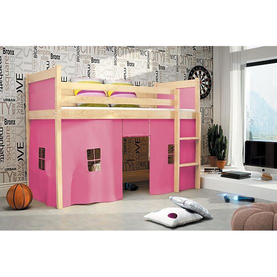 Kinderhochbett Rocky - kiefer