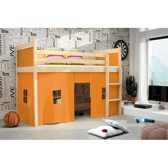 Kinderhochbett Rocky - kiefer