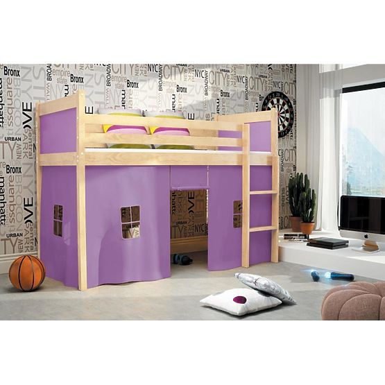 Kinderhochbett Rocky - kiefer