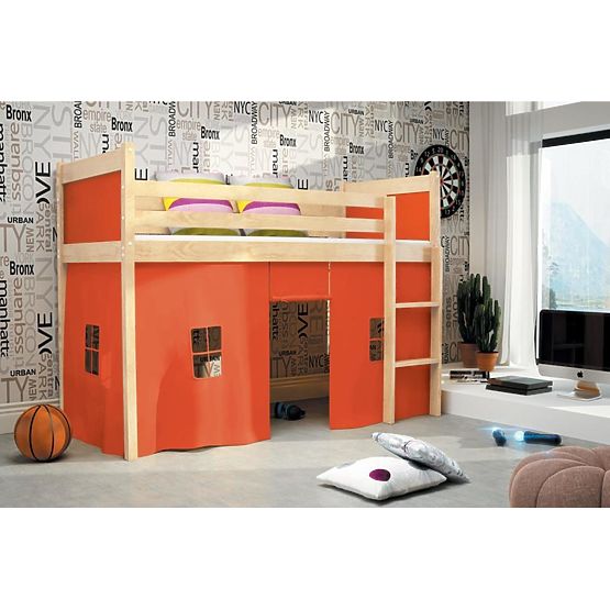 Kinderhochbett Rocky - kiefer