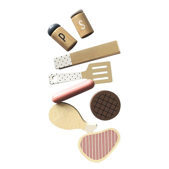 Kinderholzgrill mit Zubehör