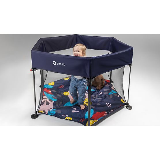 Kinderlaufstall Lionelo Roel - Blue Navy