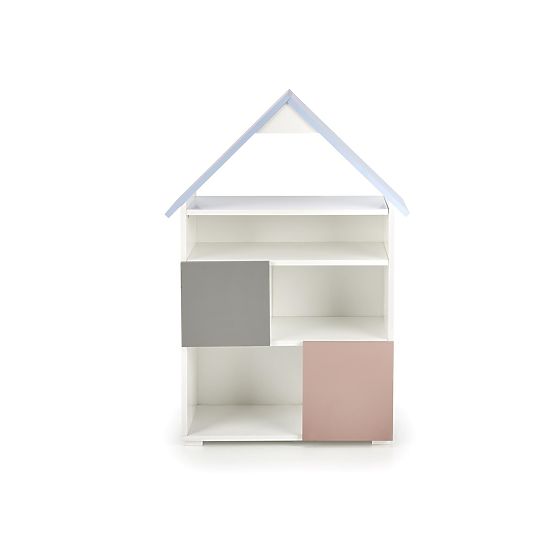 Kinderregal in Form von Fatis Haus