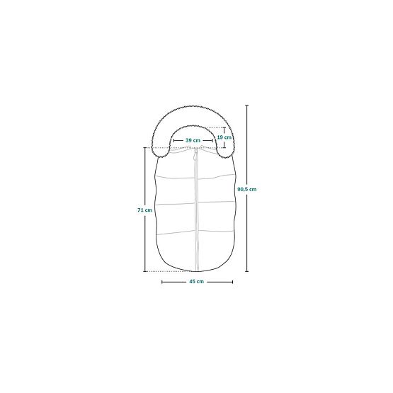 Kinderrucksack Frode - grau