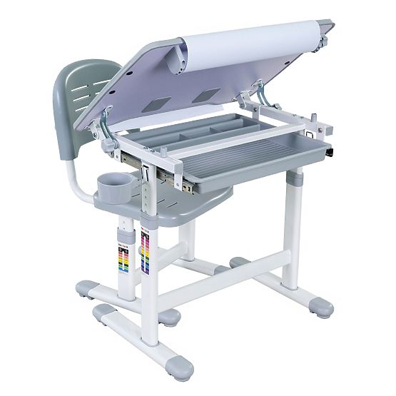 Kinderschreibtisch + Stuhl BAMBINO - verschiedene Farben