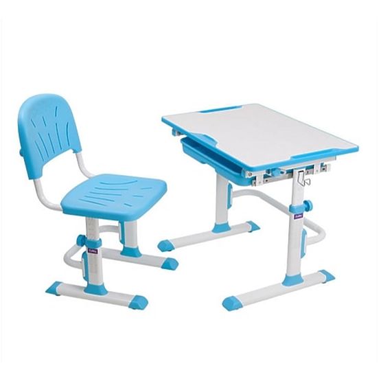 Kinderschreibtisch + Stuhl CUBBY LUPIN - blau