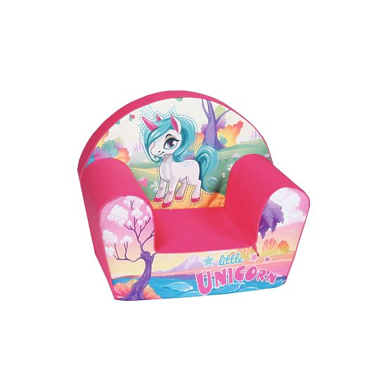 Kinder-Sessel Einhorn - rosa
