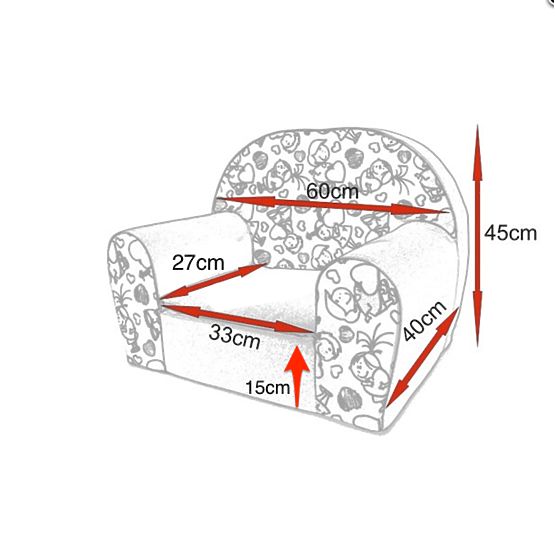 Kindersessel SCHMETTERLINGE