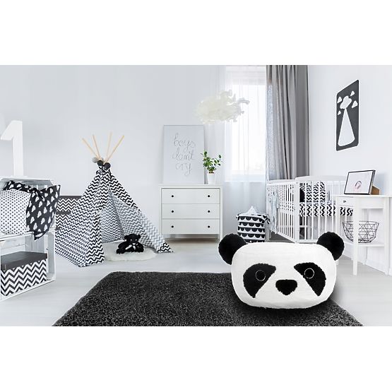 Kindersitzkissen PANDA - aufblasbar