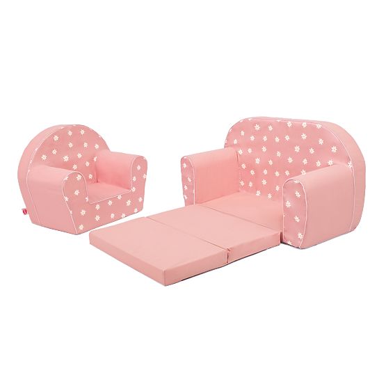 Kindersofa - Blumen