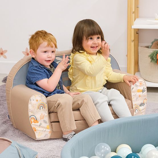 Kindersofa Regenbogen