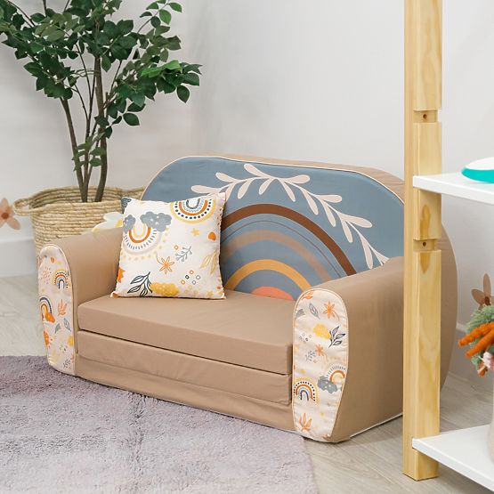 Kindersofa Regenbogen