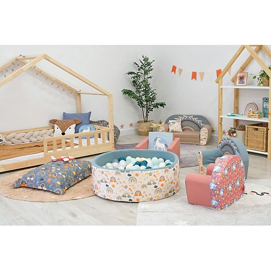 Kindersofa Regenbogen