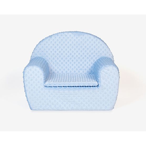 Kindersofa Minky - blau