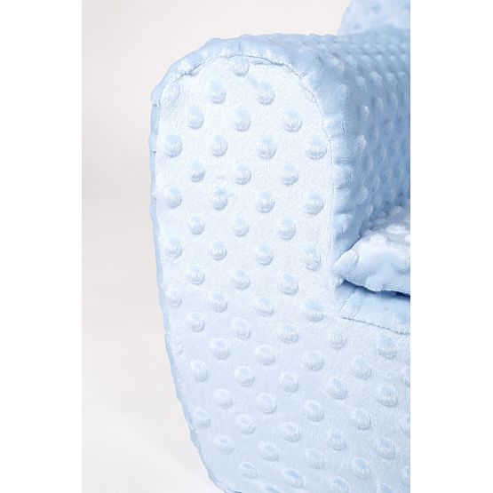 Kindersofa Minky - blau