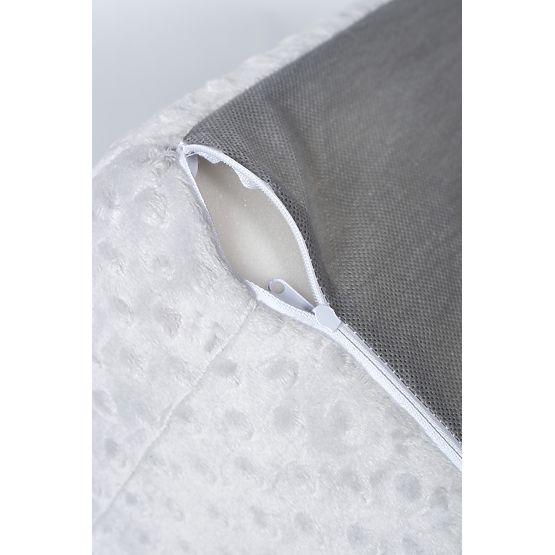 Kindersofa Minky - grau