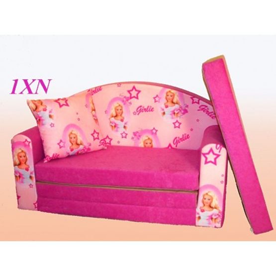 Kindersofa - Pink exklusiv 1