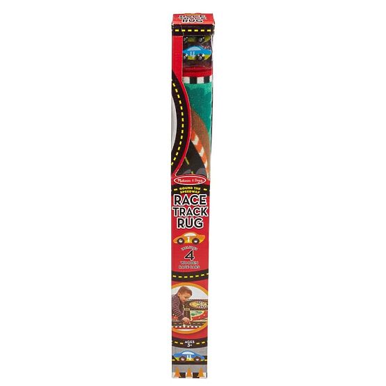 Kinderspielmatte Rennstrecke