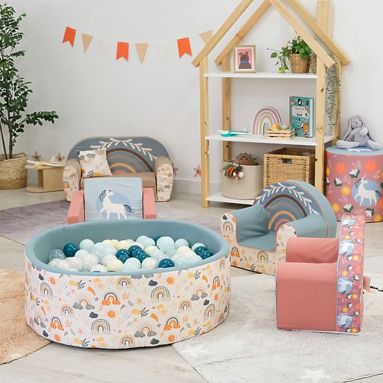 Kinderstuhl Regenbogen
