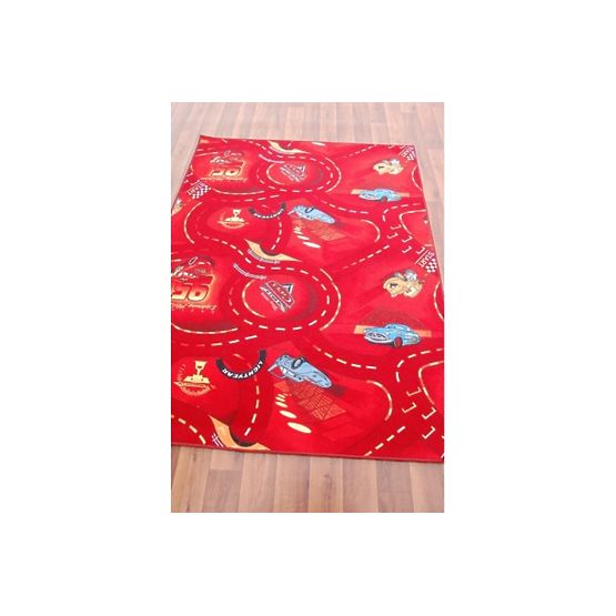 Kinderteppich CARS - Rote Straßen