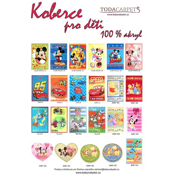 Kinderteppich Disney Baby 309