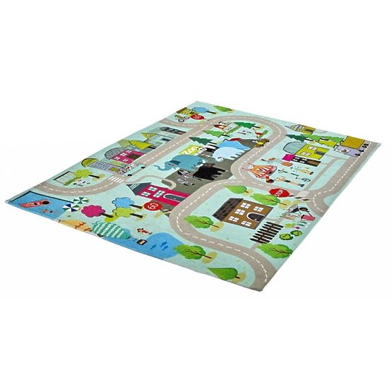 Kinderteppich - Fröhliche Stadt