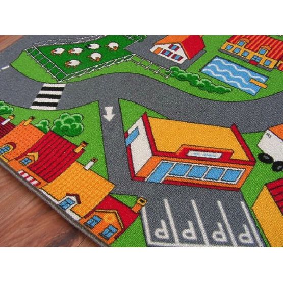 Kinderteppich KLEINES DORF