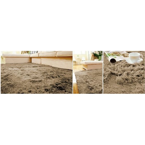 Kinderteppich Flokati - MOCCA