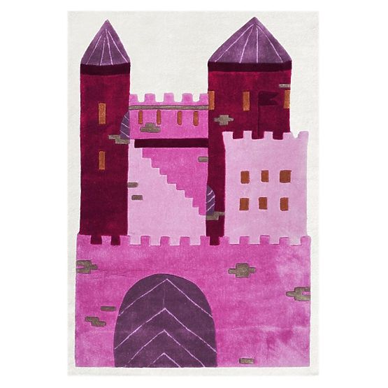 Kinderteppich Princessinnenschloss