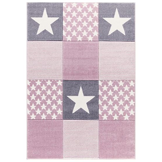 Kinderteppich STARWALK - rosa