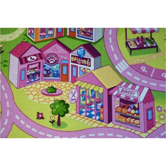 Kinderteppich Sweet Town