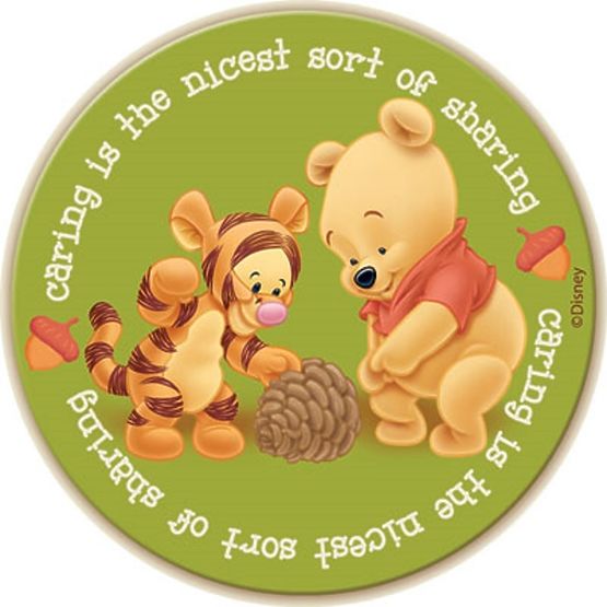 Kinderteppich Winnie Poo BABY 406 Maße 140x140