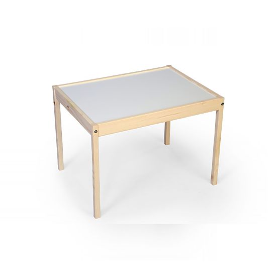 Kindertisch und 2 LETTO-Stühle