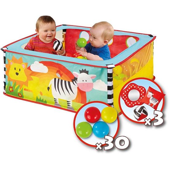 Kindertuchbecken mit Luftballons