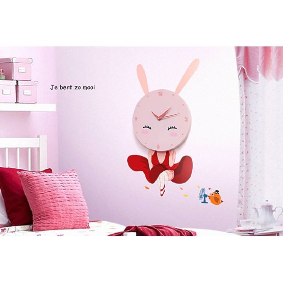 Kinderuhr Niedlicher Hase