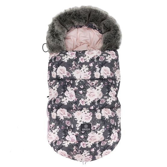 Kindervliesjacke Nachtblumen