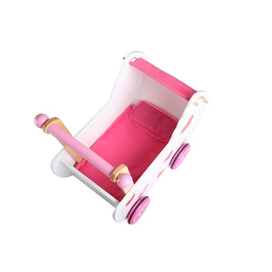 Kinderwagen aus Holz für Puppen